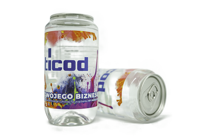 Etykiety na folii transparentej